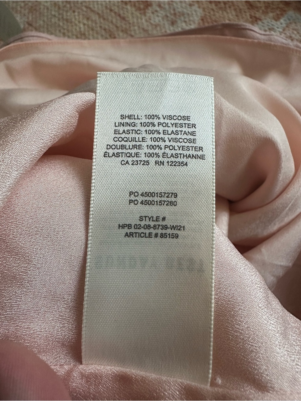 Aritzia Sunday Best Delilah dress blush pink size large item 85159 - Picture 5 of 7